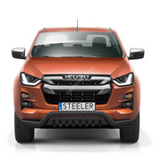 Isuzu D-Max Steeler low spoiler protection bar with axle plate